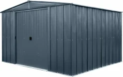 Arrow Metal Sheds-10 x 10 x 6 ft Anthracite Shed