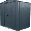 Arrow Metal Sheds-6 x 5 x 6 ft Anthracite Shed