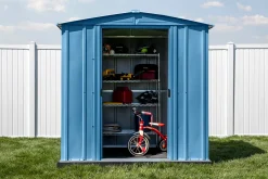 Arrow Metal Sheds-6 x 7 x 6 ft Blue Shed