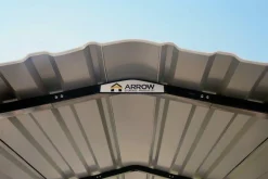 Arrow Vans|Rv-12 x 24 x 9 ft Charcoal Carport