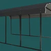 Arrow Truck/Suv-12 x 24 x 7 ft Charcoal Carport