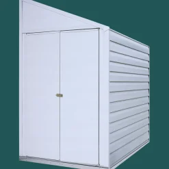 Arrow Metal Sheds|Garden Sheds-4 x 7 x 6.8 ft Charcoal Yardsaver Steel Storage Shed