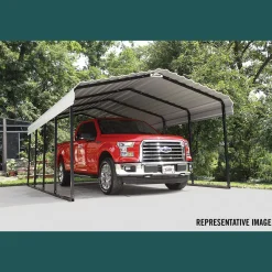 Arrow Truck/Suv-12 x 29 x 7 ft Eggshell Carport