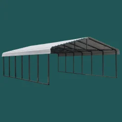 Arrow Truck/Suv|Auto-20 x 29 x 7 ft Eggshell Carport