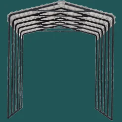 Arrow Semi-Truck|Vans-14 x 24 x 14 ft Eggshell RV Carport