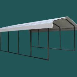 Arrow Truck/Suv|Auto-12 x 20 x 7 ft Eggshell Carport