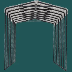 Arrow Semi-Truck|Rv-14 x 33 x 14 ft Eggshell RV Carport