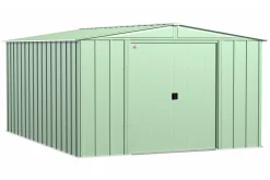 Arrow Metal Sheds-10 x 14 x 6 ft Green Shed