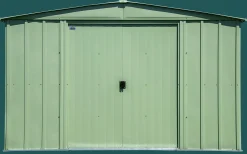 Arrow Metal Sheds-10 x 8 x 6 ft Green Shed