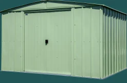Arrow Metal Sheds-10 x 8 x 6 ft Green Shed