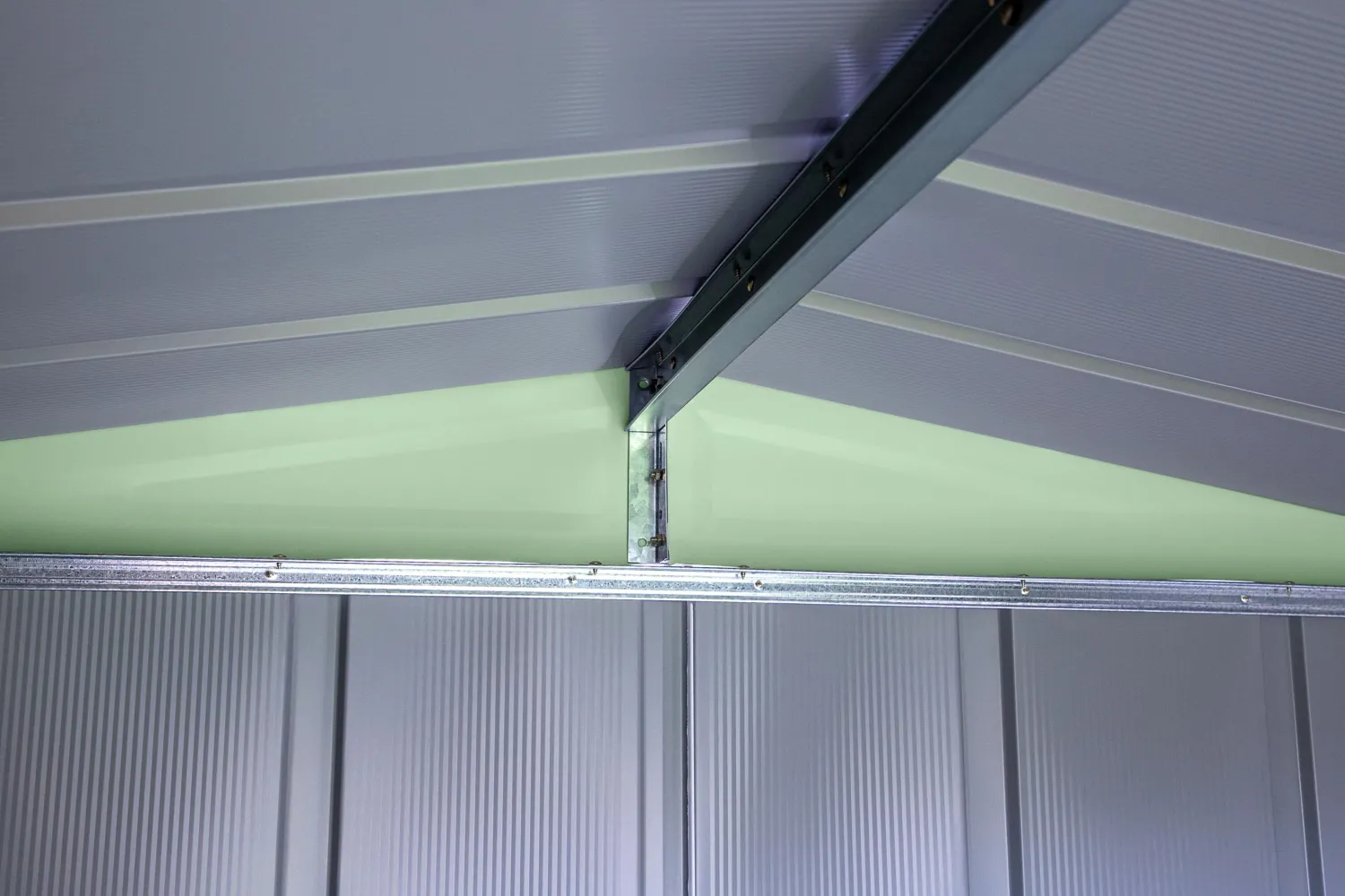 Arrow Metal Sheds-10 x 8 x 6 ft Green Shed