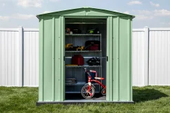 Arrow Metal Sheds-5 x 6 x 6 ft Green Shed