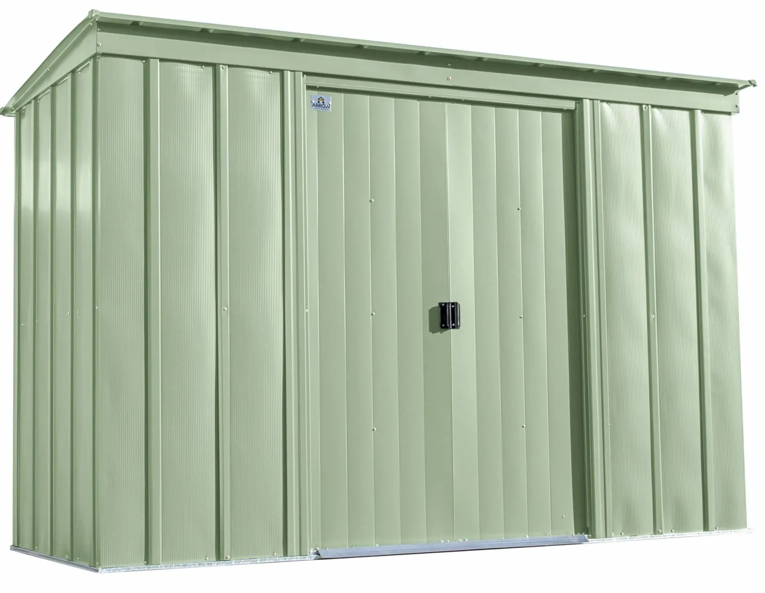Arrow Metal Sheds-10 x 4 x 6 ft Green Shed