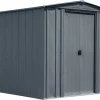 Arrow Metal Sheds-6 x 7 x 6 ft Grey Shed