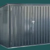 Arrow Metal Sheds-6 x 3 x 4 ft Grey Shed