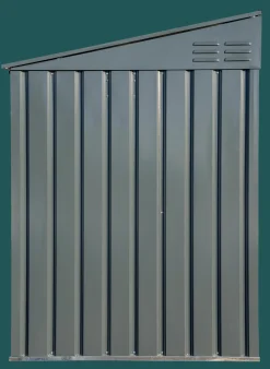 Arrow Metal Sheds-6 x 3 x 4 ft Grey Shed