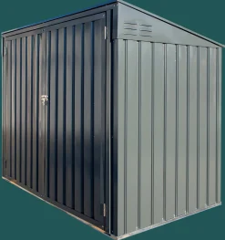 Arrow Metal Sheds-6 x 3 x 4 ft Grey Shed