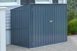 Arrow Metal Sheds-6 x 3 x 4 ft Grey Shed