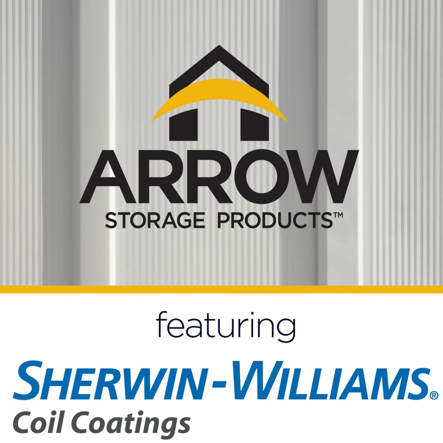 Arrow Metal Sheds-8 x 8 x 6 ft Light Grey Shed