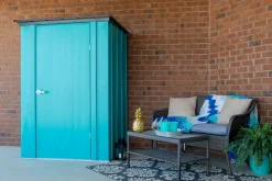 Arrow Metal Sheds-4 x 3 x 6 ft Teal Shed