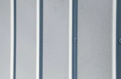 Arrow Metal Sheds-Aspen 12x10 ft. Cool Grey Metal Shed