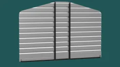 Arrow Carport Enclosure Kits And Walls-Carport Backwall Rear Enclosure Kit