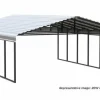 Arrow Equipment-Carport 20x42x09 Eggshell BKP