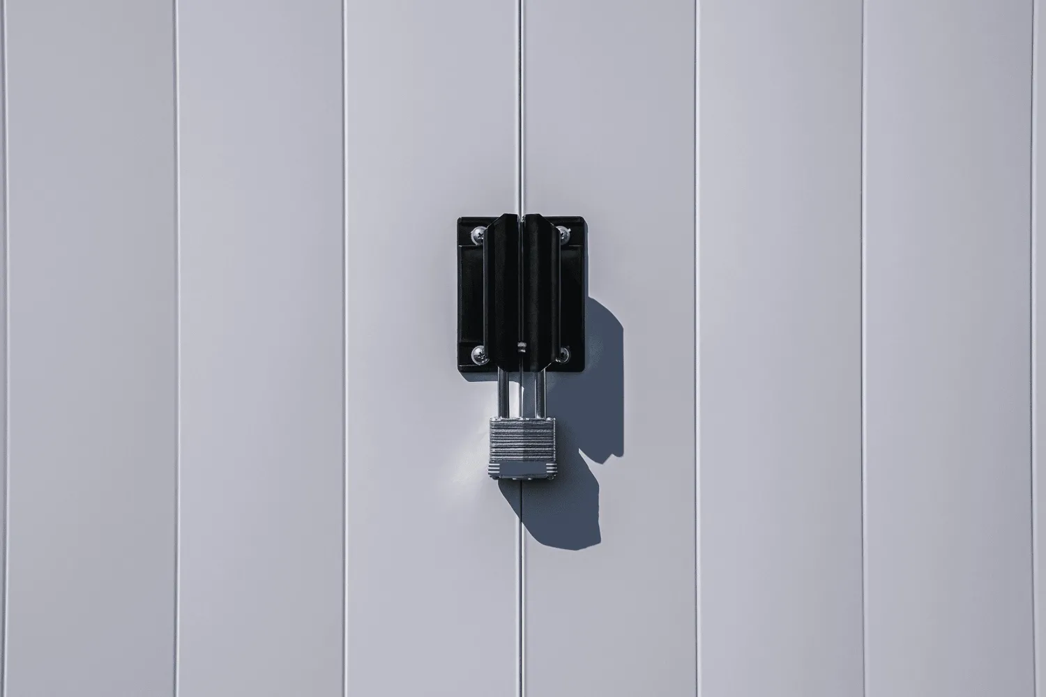 Arrow Metal Sheds-Classic 12 x 12 x 8 ft Flute Grey Steel Storage Shed