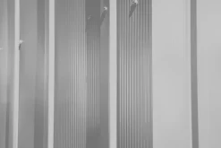 Arrow Metal Sheds-Classic 12 x 12 x 8 ft Flute Grey Steel Storage Shed