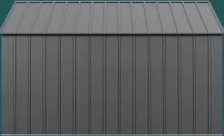 Arrow Metal Sheds-Classic Metal Shed, 12 x 12, Charcoal