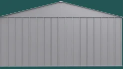 Arrow Metal Sheds-Classic Metal Shed, 14 x 17, Flute Grey