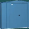 Arrow Metal Sheds-Classic Steel Storage Shed, 8x7, Blue Grey