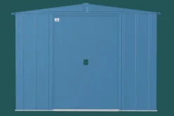 Arrow Metal Sheds-Classic Steel Storage Shed, 8x7, Blue Grey