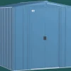 Arrow Metal Sheds-Classic Steel Storage Shed, 6X6, Blue Grey