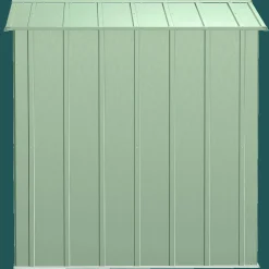 Arrow Garden Sheds|Metal Sheds-Classic Steel Storage Shed, Sage Green