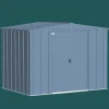 Arrow Metal Sheds-Classic Steel Storage Shed, Blue Grey