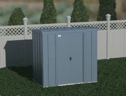 Arrow Metal Sheds-Classic Steel Storage Shed, Blue Grey