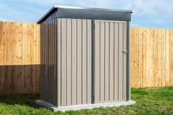 Arrow Metal Sheds-Cover It 5 x 3 x 6 ft Brown Shed
