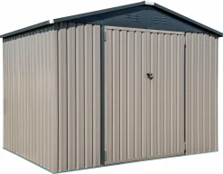 Arrow Metal Sheds-Cover-It® 8x6 Steel Storage Shed - Brown