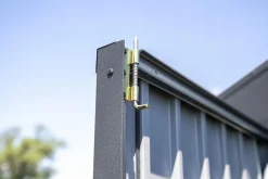 Arrow Metal Sheds-Elite 8 x 6 x 8 ft Anthracite Steel Storage Shed