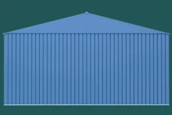 Arrow Metal Sheds-Elite 14 x 14 x 8 ft Blue Grey Steel Storage Shed