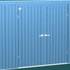 Arrow Metal Sheds-Elite 10 x 4 x 6 ft Blue Grey Steel Storage Shed