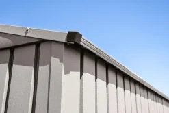 Arrow Metal Sheds-Elite 6 x 6 x 7 ft Cool Grey Steel Storage Shed