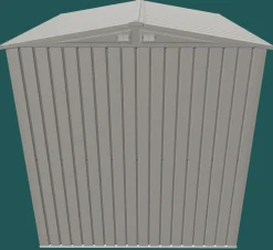 Arrow Metal Sheds-Elite 6 x 6 x 7 ft Cool Grey Steel Storage Shed
