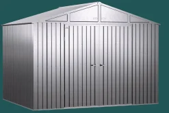 Arrow Metal Sheds-Elite 10 x 8 x 8 ft Galvalume Steel Storage Shed