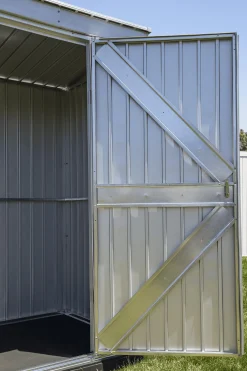 Arrow Metal Sheds-Elite 10 x 8 x 8 ft Galvalume Steel Storage Shed