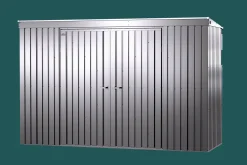 Arrow Metal Sheds-Elite 10 x 4 x 6 ft Galvalume Steel Storage Shed