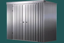 Arrow Metal Sheds-Elite 8 x 4 x 6 ft Galvalume Steel Storage Shed