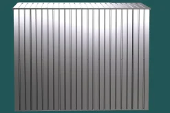 Arrow Metal Sheds-Elite 8 x 4 x 6 ft Galvalume Steel Storage Shed