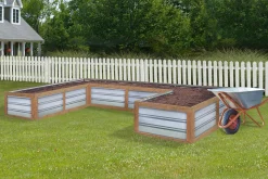 Arrow Accessories|Carport Enclosure Kits And Walls-Galvanized Corrugated Steel Panels - Pack of 5